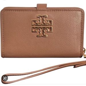 Tory Burch new without tag leather wallet/ wristlet